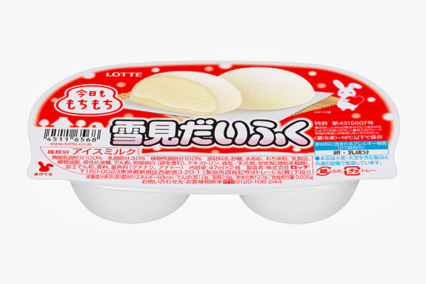 ロッテの主力製品の1つである「雪見だいふく」 出典:ロッテ