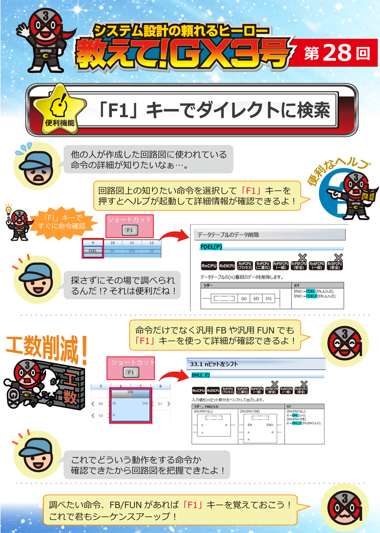 第28回　「F1」キーでダイレクトに検索