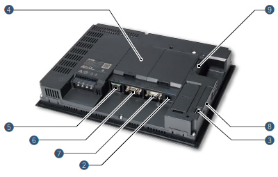 GT27モデルの外観［標準モデル：背面］