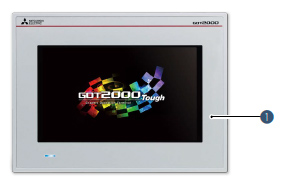 GT25耐環境性強化モデルの外観［前面］