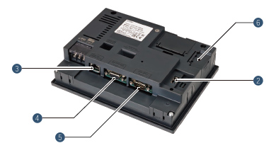 GT21ワイドモデルの外観［背面］