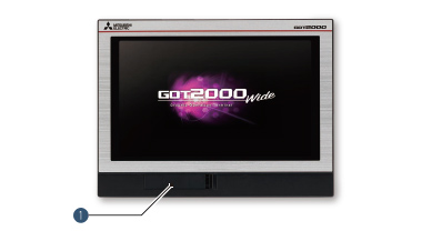 GT21ワイドモデルの外観［前面］