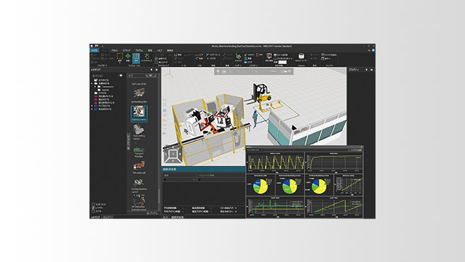3Dシミュレータ MELSOFT Gemini